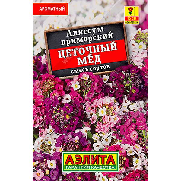 Алиссум Цветочный мед, смесь «Лидер» Аэлита Ц