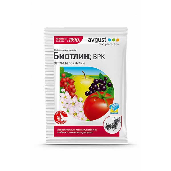Биотлин 3мл(от тли и др.сосущих вредителей) Август