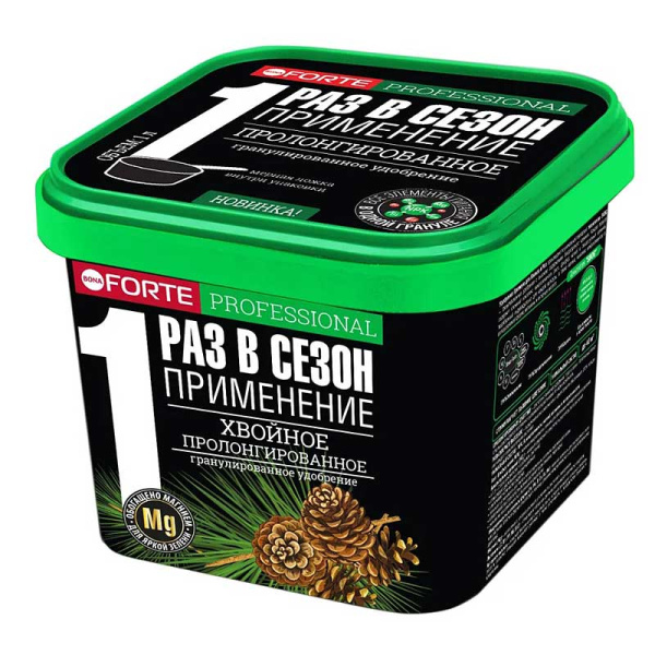 Бона Форте 1л Хвойное с кремнием (ведро)