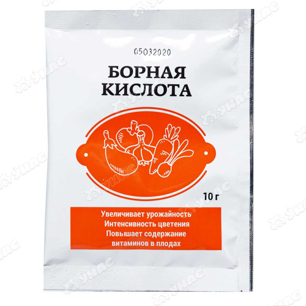 Борная кислота 10г Биотехнологии