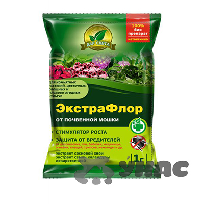 ЭкстраФлор № 6 1гр.(от почвенной мошки) ЕС