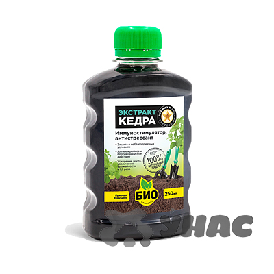 Экстракт кедра 0,25л.(иммуностимулятор)
