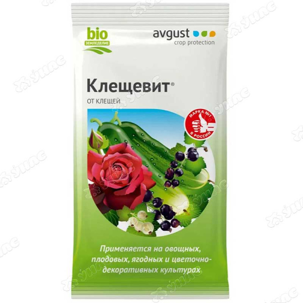 Клещевит 4мл (от клещей) Август