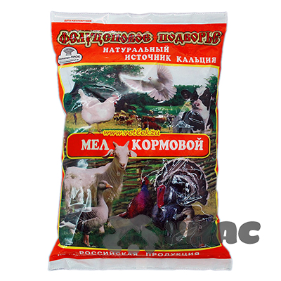Мел кормовой 1кг Капитал-ПРОК