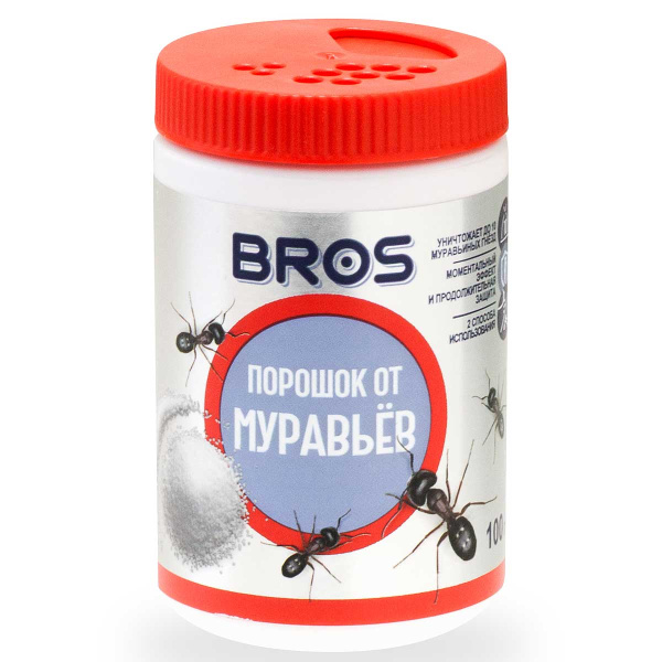 Порошок 100гр. от муравьев BROS