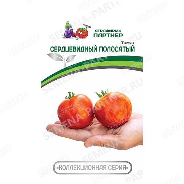 Томат Сердцевидный полосатый Партнер Ц