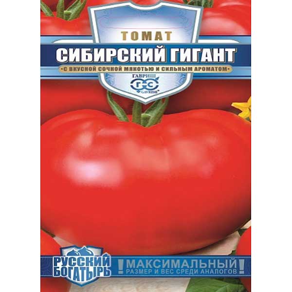Томат Сибирский гигант Гавриш Ц