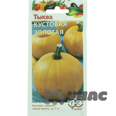 Тыква Кустовая золотая Гавриш Ц