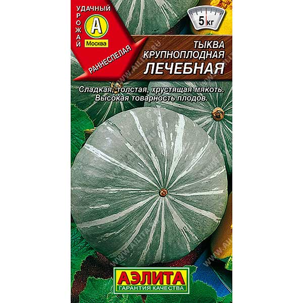 Тыква Лечебная Аэлита Ц