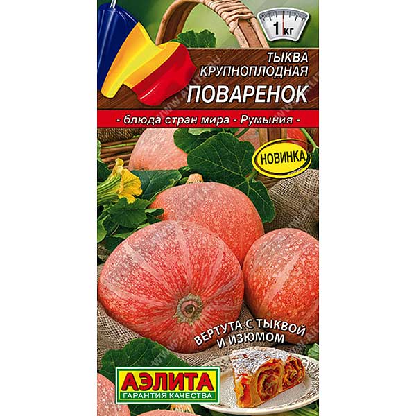 Тыква Поваренок Аэлита Ц