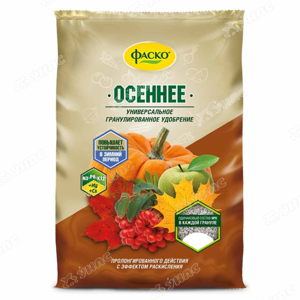 Удобрение минеральное Осеннее 3кг ФАСКО