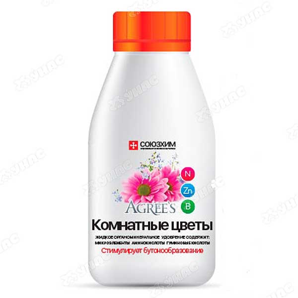 Удобрение жидкое 0,25л. (комн.цветы) Agrees
