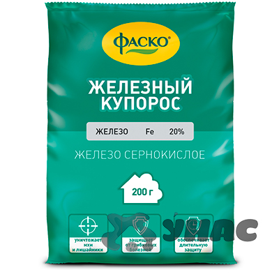 Железный купорос 200гр Фаско